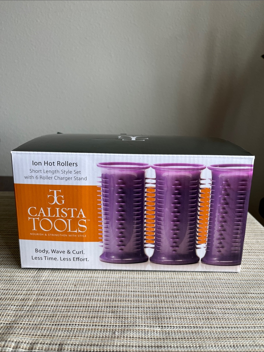 Calista Tools Ion Hot Rollers Short Length Style Set Never Used Still In Box